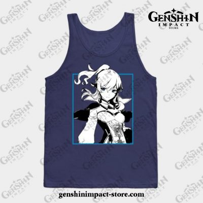 Jean - Genshin Impact Tank Top Navy Blue / S