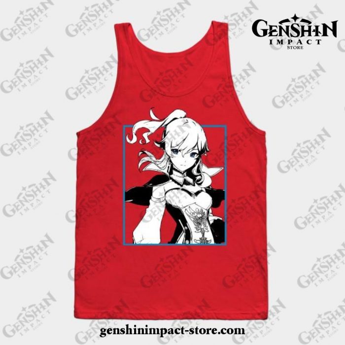 Jean - Genshin Impact Tank Top Red / S