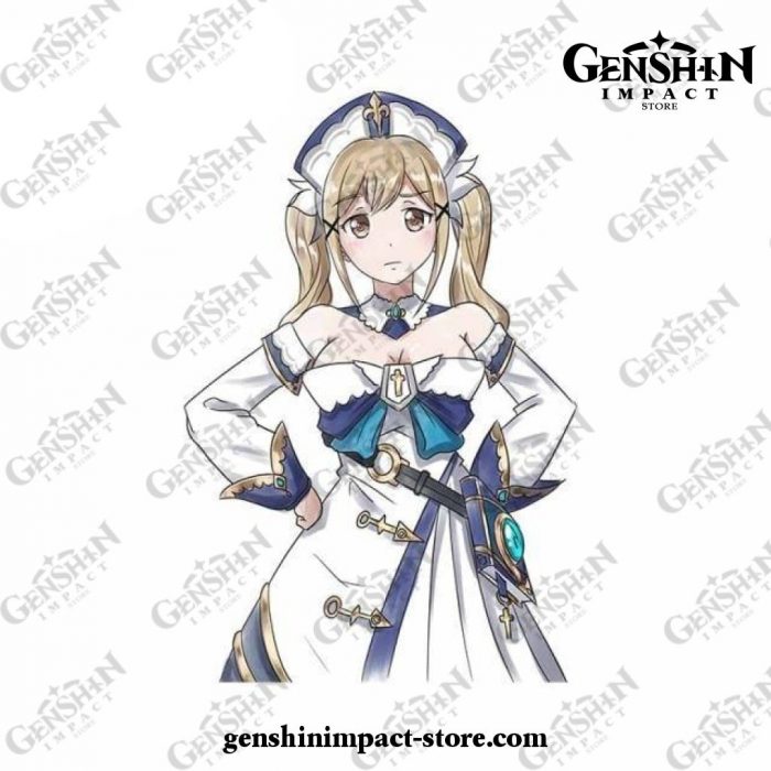 Lady Barbara Genshin Impact Waterproof Car Sticker