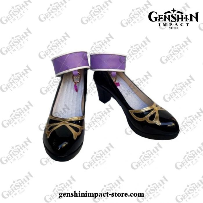 Lisa Genshin Impact Cosplay Shoes Pu Leather