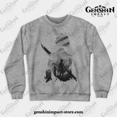 Lord Geo Crewneck Sweatshirt Gray / S