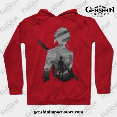 Lord Geo Hoodie Red / S