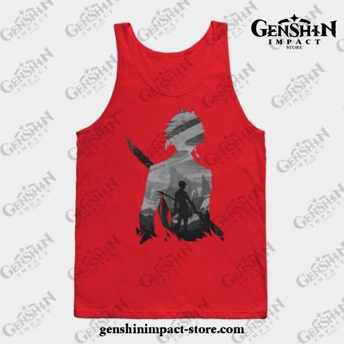 Lord Geo Tank Top Red / S