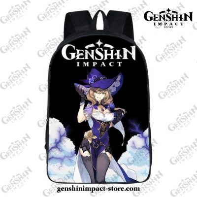 New 2021 Genshin Impact Lisa 3D Student Backpack