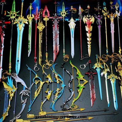 New 2021 Genshin Impact Sword Keychains