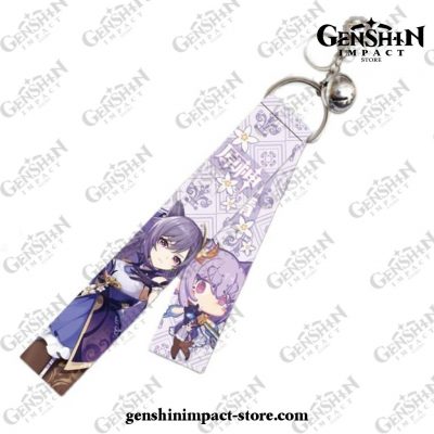 New Arrival Genshin Impact Keychain Lanyard Style 3