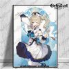 New Barbara Genshin Impact 3D Poster Wall Art