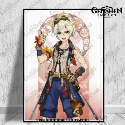 New Bennett Handsome Genshin Impact Wall Art