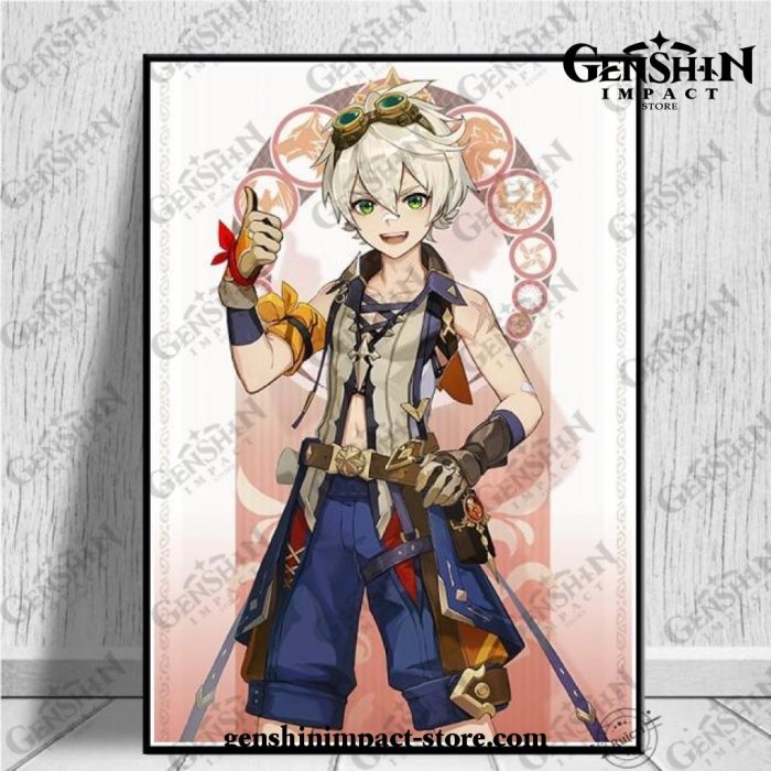 New Bennett Handsome Genshin Impact Wall Art