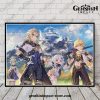 New Design Game Genshin Impact 3D Poster Wall Art