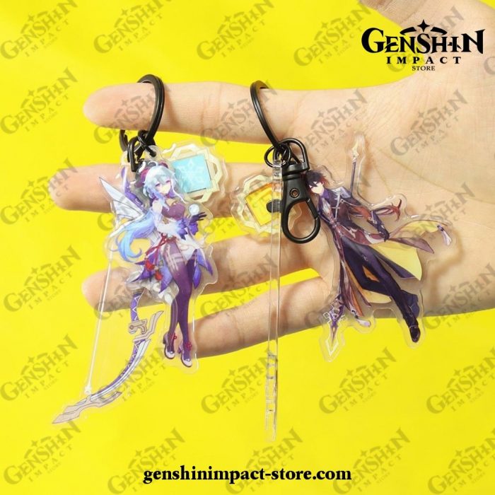 New Genshin Impact Pendant Weapon Keychain