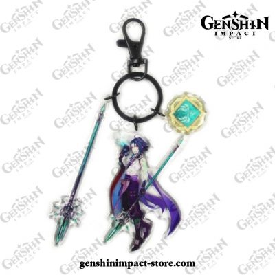 New Genshin Impact Pendant Weapon Keychain