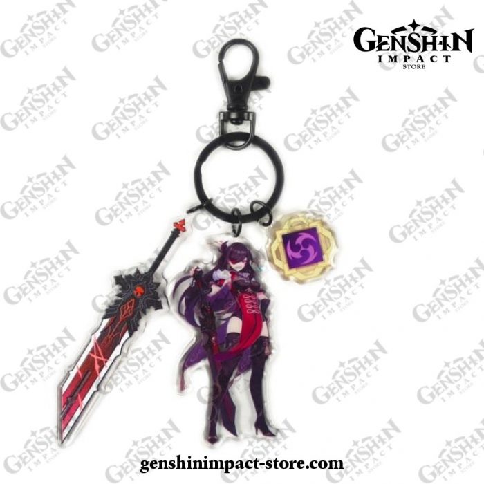 New Genshin Impact Pendant Weapon Keychain Beidou