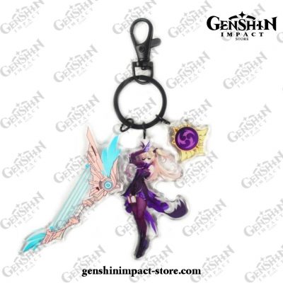 New Genshin Impact Pendant Weapon Keychain Ferixier