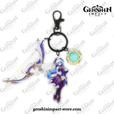 New Genshin Impact Pendant Weapon Keychain Ganyu