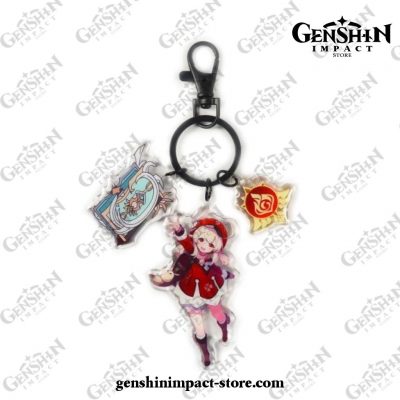 New Genshin Impact Pendant Weapon Keychain Keli