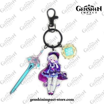 New Genshin Impact Pendant Weapon Keychain Qiqi