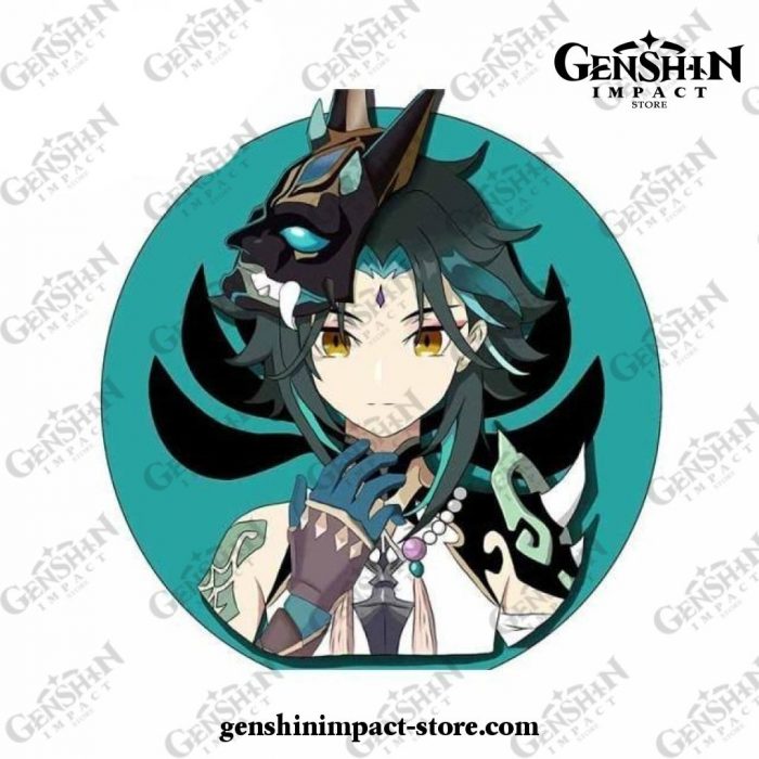 New Style 13Cm Genshin Impact Xiao Waterproof Car Sticker 1