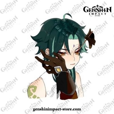 New Style 13Cm Genshin Impact Xiao Waterproof Car Sticker 2