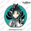 New Style 13Cm Genshin Impact Xiao Waterproof Car Sticker