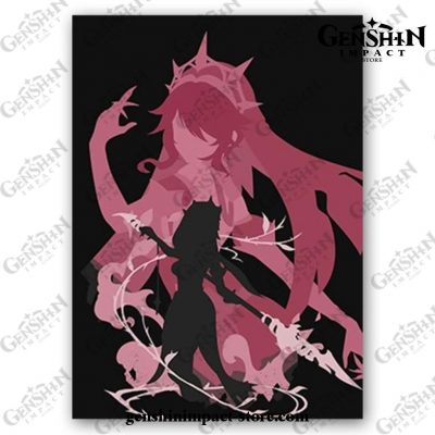 New Style Genshin Impact 3D Poster Wall Art