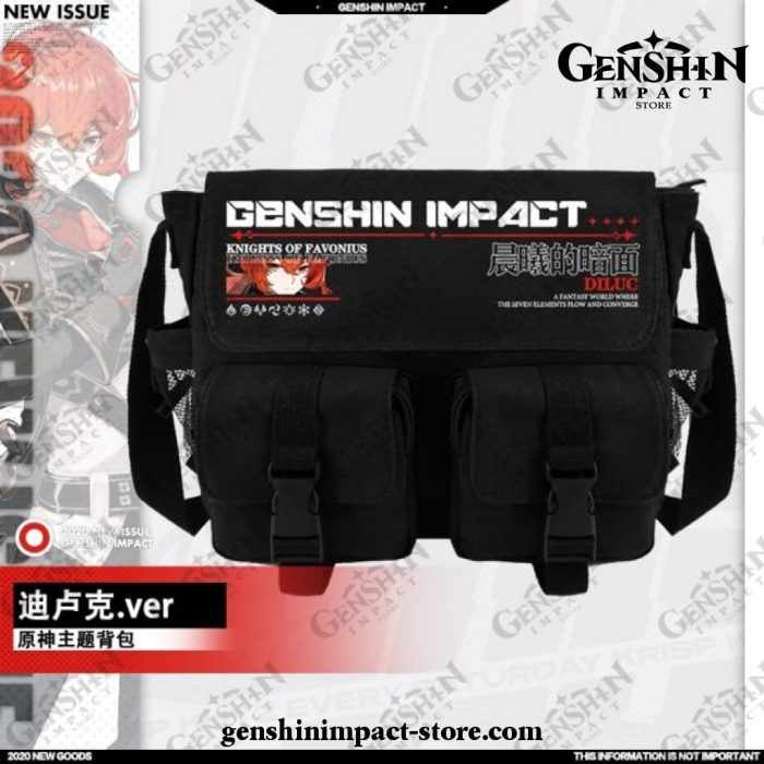 New Style Genshin Impact Shoulder Bag Diluc