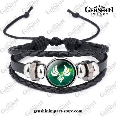 New Style Genshin Impact Vision Cosplay Bracelet Anemo