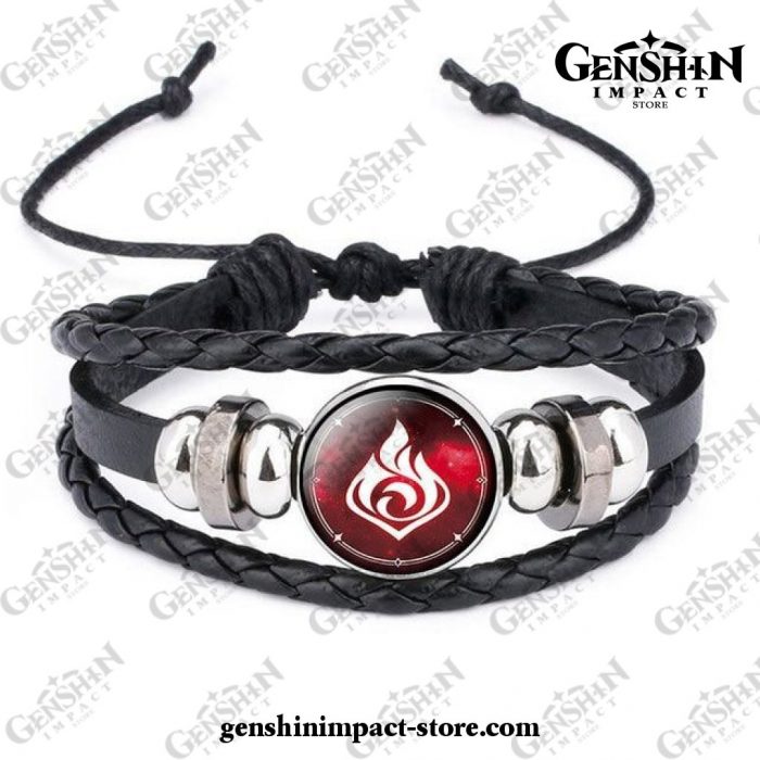 New Style Genshin Impact Vision Cosplay Bracelet Pyro