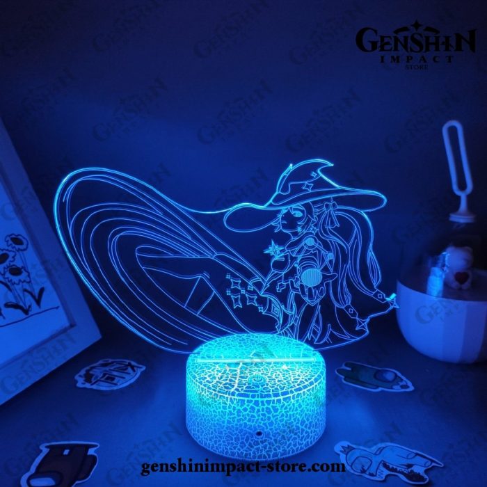 New Style Lisa Genshin Impact Figure 3D Lamp Led Rgb Night Lights