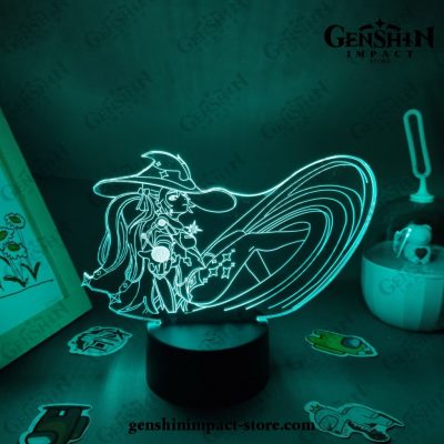 New Style Lisa Genshin Impact Figure 3D Lamp Led Rgb Night Lights