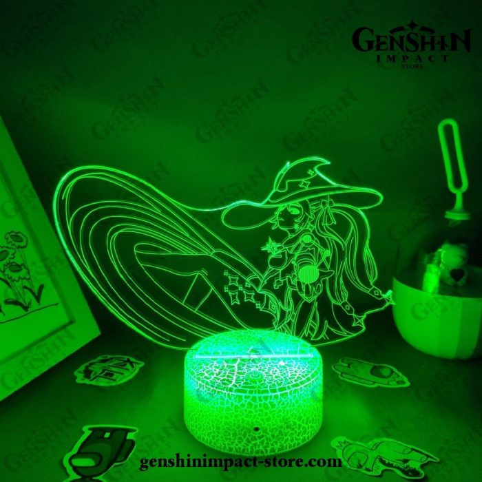 New Style Lisa Genshin Impact Figure 3D Lamp Led Rgb Night Lights