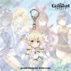 New Style Lumine Genshin Impact Acrylic Double Sided Transparent Keychain