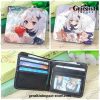 New Style Paimon Genshin Impact Pu Wallet Short