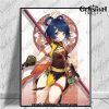 New Xiangling Genshin Impact 3D Poster Wall Art