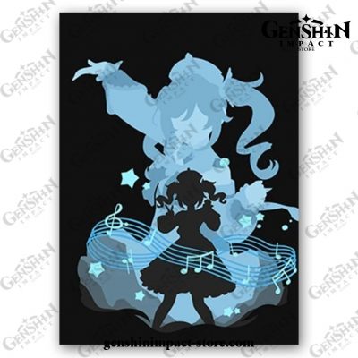 Noelle Genshin Impact 3D Poster Wall Art