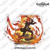 Power Diluc Genshin Impact Double-Side Acrylic Stand Figure Model