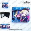 Qiqi Genshin Impact Pu Wallet Short