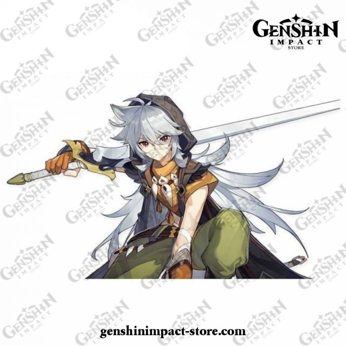 Razor Genshin Impact Waterproof Car Sticker