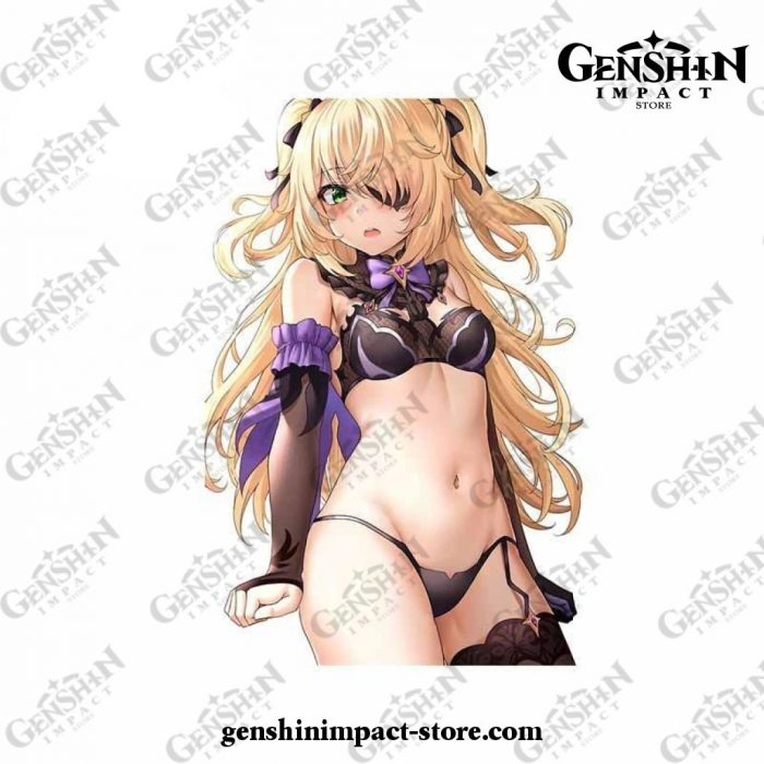 Sexy Fischl Genshin Impact Waterproof Car Sticker