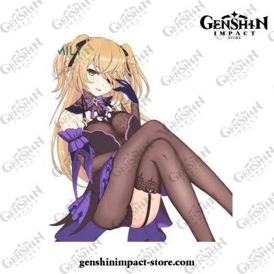 Sexy Fischl Genshin Impact Waterproof Car Sticker Style 3