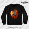 Soul Of The Darkknight Hero Crewneck Sweatshirt Black / S