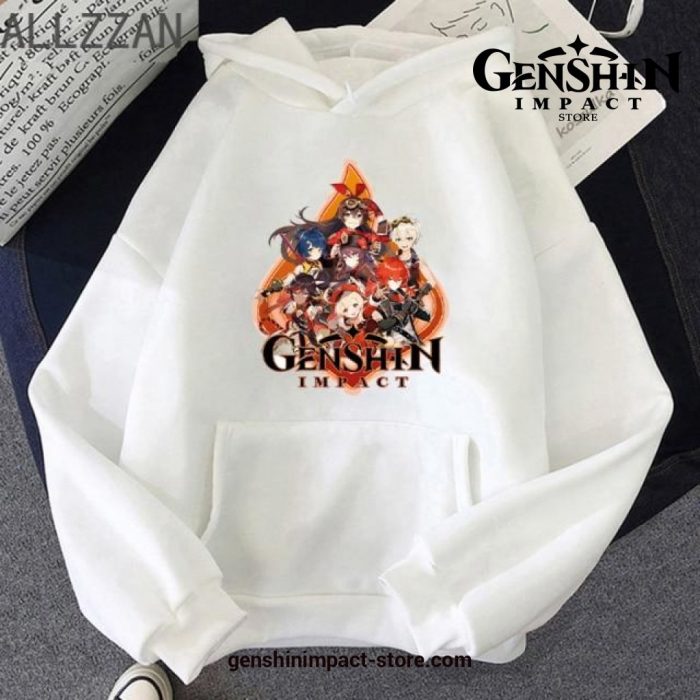 Genshin Impact Pyro Characters Hoodies 3085 2 / Xs