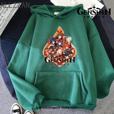 Genshin Impact Pyro Characters Hoodies 3085 9 / M