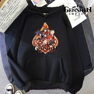 Genshin Impact Pyro Characters Hoodies 3085 / M