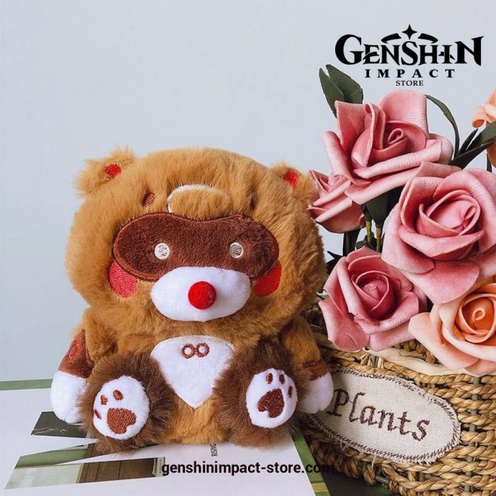 Genshin Impact Raccoon Beanie Plush