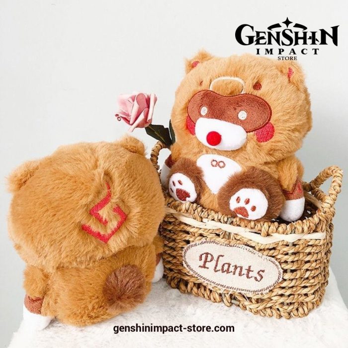 Genshin Impact Raccoon Beanie Plush