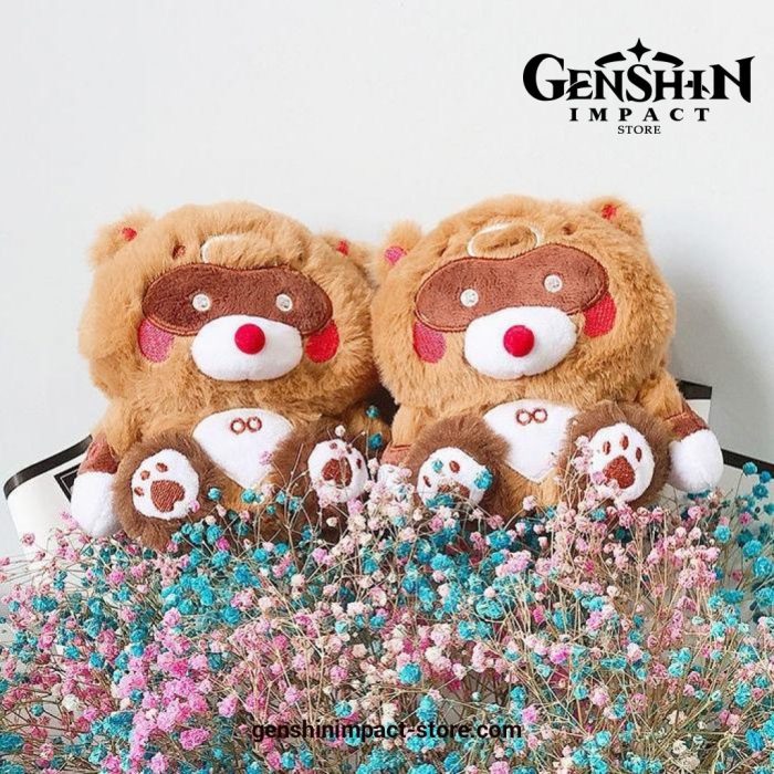 Genshin Impact Raccoon Beanie Plush