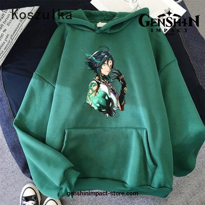 Genshin Impact Xiao Pocket Hoodie