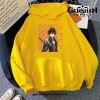 Genshin Impact Zhong Li Cool Harajuku Hoodie Yellow / Xxl