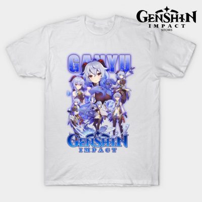 Ganyu T-Shirt White / S